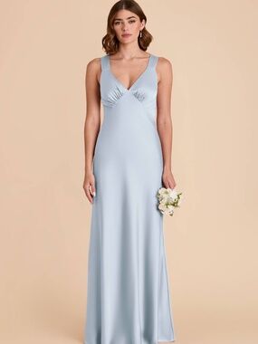 v neck slip dress Long Deep V-Neck - Black dress-bestseller midi silk and satin Bottoms Size (Men's):33 Green Hello Molly Maxi